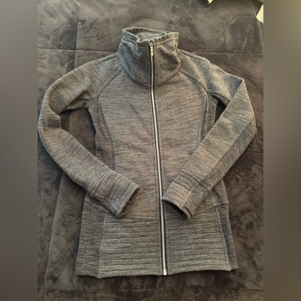 Lululemon Gray Full-Zip Jacket
